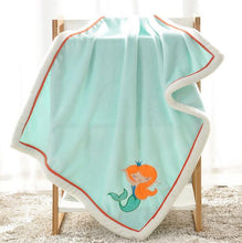 Load image into Gallery viewer, NEW Genuine Baby Blanket Baby Swaddle  100*75CM Wrap Newborn Super Soft Kids Bedding Diaper AKX11