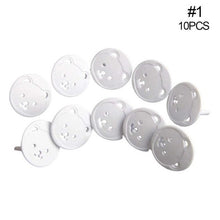 Load image into Gallery viewer, 10Pcs/Set Bear EU Power Socket Electrical Outlet Cover Protection Children Baby Safety Anti Electric Shock Plugs Protector Cover