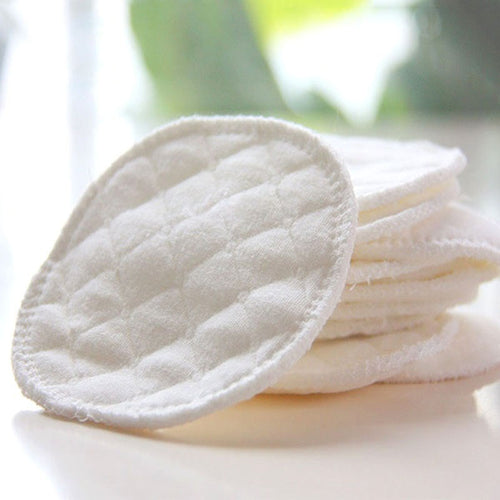 12pcs/Set Useful Women Mom New Fashion Reusable Nursing Breast Pads Washable Soft Absorbent Baby Breastfeeding Accessory 2018