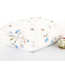 Load image into Gallery viewer, Muslin Swaddle Baby Blankets Swaddling 100% Cotton Swaddle Wrap for Newborn Babies 6 Layer Bath Towel Blanket Baby Bedding