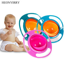 Load image into Gallery viewer, Creative Baby Feeding Learning Dishes Bowl High Quality Assist Toddler Baby Food Dinnerware For Kids Eating Training Gyro Bowl
