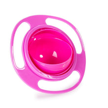 Load image into Gallery viewer, Creative Baby Feeding Learning Dishes Bowl High Quality Assist Toddler Baby Food Dinnerware For Kids Eating Training Gyro Bowl