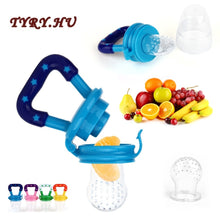 Load image into Gallery viewer, TYRY.HU 1PC Baby Teether Nipple Fruit Food Mordedor Silicona Bebe Silicone Teethers Safety Feeder Bite Food Teether BPA Free