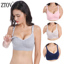 Load image into Gallery viewer, ZTOV BreastFeeding Underwear Maternity Bra Nursing Bra For feeding Bra Prevent Sagging clothes for Pregnant Women Pregnancy Bra