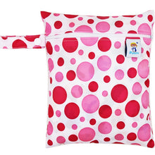 Load image into Gallery viewer, Waterproof Reusable Wet Bag Printed Pocket Nappy Bags PUL Travel Wet Dry Bags Mini Size 25x20cm Diaper Bag