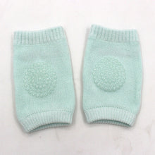 Load image into Gallery viewer, 1Pair Soft Anti-slip Safety Crawling Elbow Cushion Knee Pad Semi-combed cotton terry dispensing Baby Infant Born Toddler Kids