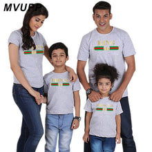 Load image into Gallery viewer, Casual princess dress mother and daughter family matching outfits looks t shirt daddy mom baby girl clothes Lady Clothing Cotton