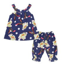 Load image into Gallery viewer, 2018 Newborn Baby Girls Clothes Sleeveless Dress+Briefs 2PCS Outfits Set Striped Printed Cute Clothing Sets Summer Sunsuit 0-24M