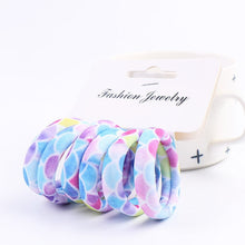 Load image into Gallery viewer, Fashion 6PCS/Lot Girls Cute Color Hair Band Pink Print Dot Lovely Elastic Headband Good Quality Hair Holder Tie Gum