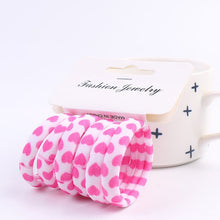 Load image into Gallery viewer, Fashion 6PCS/Lot Girls Cute Color Hair Band Pink Print Dot Lovely Elastic Headband Good Quality Hair Holder Tie Gum