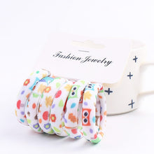 Load image into Gallery viewer, Fashion 6PCS/Lot Girls Cute Color Hair Band Pink Print Dot Lovely Elastic Headband Good Quality Hair Holder Tie Gum