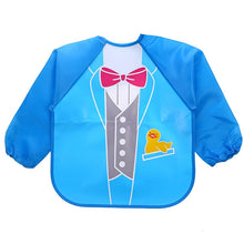 Load image into Gallery viewer, 2018 Baby Bibs Infant Burp Cloths Toddler Scarf Feeding Smock Long Sleeve Waterproof Coverall Animals Baby Feeding Accessories