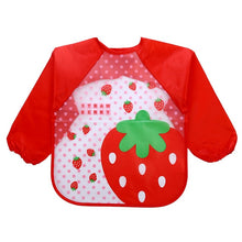 Load image into Gallery viewer, 2018 Baby Bibs Infant Burp Cloths Toddler Scarf Feeding Smock Long Sleeve Waterproof Coverall Animals Baby Feeding Accessories