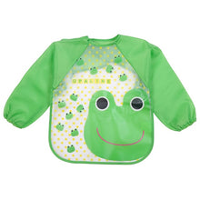 Load image into Gallery viewer, 2018 Baby Bibs Infant Burp Cloths Toddler Scarf Feeding Smock Long Sleeve Waterproof Coverall Animals Baby Feeding Accessories