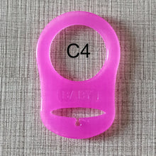 Load image into Gallery viewer, Baby Dummy Pacifier Holder Clip Adapter for MAM Ring 1PCS Silicone Button