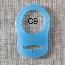 Load image into Gallery viewer, Baby Dummy Pacifier Holder Clip Adapter for MAM Ring 1PCS Silicone Button