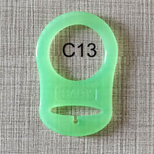 Load image into Gallery viewer, Baby Dummy Pacifier Holder Clip Adapter for MAM Ring 1PCS Silicone Button