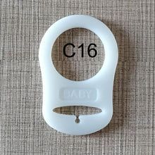 Load image into Gallery viewer, Baby Dummy Pacifier Holder Clip Adapter for MAM Ring 1PCS Silicone Button