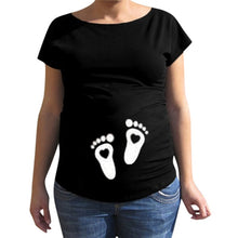 Load image into Gallery viewer, Telotuny maternity clothes maternity clothes for pregnant women Cartoon Print T-shirt Pregnancy Clothes Women Maternity Dec28