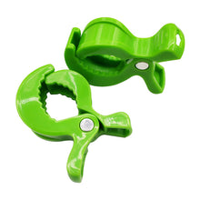 Load image into Gallery viewer, 2pc/lot Baby Colorful Car Seat Accessories Plastic Pushchair Toy Clip Pram Stroller Peg To Hook Cover Blanket Mosquito Net Clips