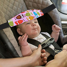 Load image into Gallery viewer, New Child Car Safety Seat Head Fixing Auxiliary Cotton Belt Pram Secure Strap Doze Band for Baby Pram Child Safety Seat
