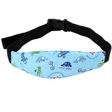 Load image into Gallery viewer, New Child Car Safety Seat Head Fixing Auxiliary Cotton Belt Pram Secure Strap Doze Band for Baby Pram Child Safety Seat