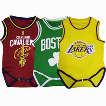 Load image into Gallery viewer, infantile basketball clothes baby Clothing Bodysuits popular girls boys basketball sports One-Pieces comfortable crawl Bodysuits