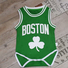Load image into Gallery viewer, infantile basketball clothes baby Clothing Bodysuits popular girls boys basketball sports One-Pieces comfortable crawl Bodysuits
