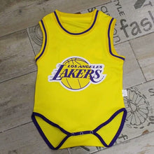 Load image into Gallery viewer, infantile basketball clothes baby Clothing Bodysuits popular girls boys basketball sports One-Pieces comfortable crawl Bodysuits