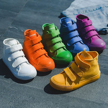 Load image into Gallery viewer, Children Canvas Shoes Girls Sneakers High Top Boys Shoes 2019 New Spring Autumn Fashion Sneakers Kids Casual Shoes Footwear