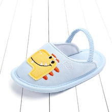 Load image into Gallery viewer, Fashion Cotton Baby Shoes Summer Cute Infant Slippers Baby Boys Girls Shoes Soft Sole Anti-Slip Indoor Shoes For Newborns