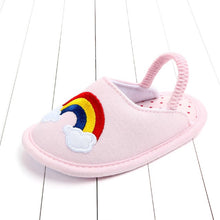Load image into Gallery viewer, Fashion Cotton Baby Shoes Summer Cute Infant Slippers Baby Boys Girls Shoes Soft Sole Anti-Slip Indoor Shoes For Newborns