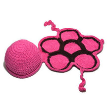Load image into Gallery viewer, Cute! Hat Suspender Pants Set Handmade Infant Baby Photo Costume Crochet Newborn Baby Photo props accessories