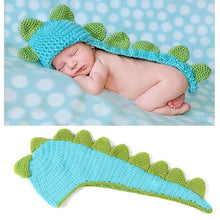 Load image into Gallery viewer, Cute! Hat Suspender Pants Set Handmade Infant Baby Photo Costume Crochet Newborn Baby Photo props accessories
