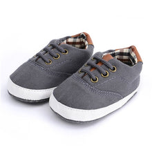 Load image into Gallery viewer, Puseky Newborn Baby Boy Shoes First Walkers Spring Autumn Baby Boy Soft Sole Shoes Infant Canvas Crib Shoes 0-18 Months