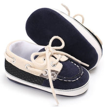 Load image into Gallery viewer, 2019 Spring Baby boy Shoes First Walker Lace-up T-tied solid color casual Toddler Shoes Non-slip Soft Bottom Warm Shoes