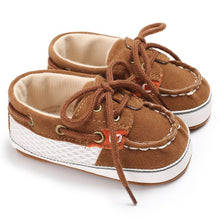 Load image into Gallery viewer, 2019 Spring Baby boy Shoes First Walker Lace-up T-tied solid color casual Toddler Shoes Non-slip Soft Bottom Warm Shoes