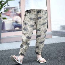 Load image into Gallery viewer, 2-10Y New Summer Children Pants Anti-mosquito Pants Boys Printed Girls Harem Pants Kids Joggers Teenager Trousers Baby Clothing