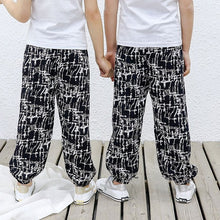 Load image into Gallery viewer, 2-10Y New Summer Children Pants Anti-mosquito Pants Boys Printed Girls Harem Pants Kids Joggers Teenager Trousers Baby Clothing