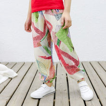 Load image into Gallery viewer, 2-10Y New Summer Children Pants Anti-mosquito Pants Boys Printed Girls Harem Pants Kids Joggers Teenager Trousers Baby Clothing