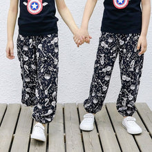 Load image into Gallery viewer, 2-10Y New Summer Children Pants Anti-mosquito Pants Boys Printed Girls Harem Pants Kids Joggers Teenager Trousers Baby Clothing