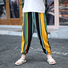 Load image into Gallery viewer, 2-10Y New Summer Children Pants Anti-mosquito Pants Boys Printed Girls Harem Pants Kids Joggers Teenager Trousers Baby Clothing