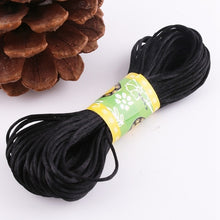 Load image into Gallery viewer, Bite Bites 20M/Lot Satin Cords 1mm DIY String Nylon Rope Accessary&amp;Findings Baby Silicone Teething Bead Necklace Baby Teether