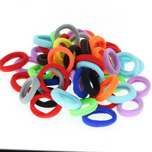 Load image into Gallery viewer, 40 Pc Girl elastic hair bands Black White Hair accessories 2019 Gum For Hair ponytail Rubber Bands holder gumki do wlosow isnice