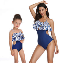 Load image into Gallery viewer, 2019 Newest Fashion Printed Family Matching Swimwear Mother and Daughter Swimsuit Bikini Father and Son Beach Trousers Hot Sale