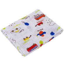 Load image into Gallery viewer, [simfamily] 1Pc Muslin 100% Cotton Baby Swaddles Soft Newborn Blankets Bath Gauze Infant Wrap sleepsack Stroller cover Play Mat