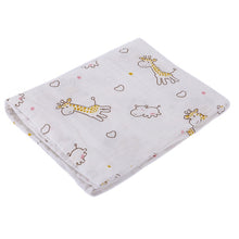 Load image into Gallery viewer, [simfamily] 1Pc Muslin 100% Cotton Baby Swaddles Soft Newborn Blankets Bath Gauze Infant Wrap sleepsack Stroller cover Play Mat