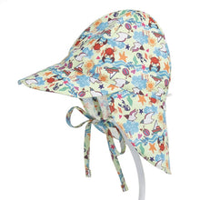 Load image into Gallery viewer, SPF 50+ Baby Sun Hat Adjustable Summer Baby Cap for Boys Travel Beach Baby Girl Hat Kids Infant Accessories Children Hats S/L