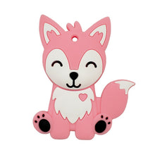 Load image into Gallery viewer, Food Grade Silicone Teethers DIY Animal Koala Baby Ring Teether Infant Baby Silicone Chew Charms Kids Teething Gift Toddler Toys