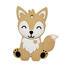 Load image into Gallery viewer, Food Grade Silicone Teethers DIY Animal Koala Baby Ring Teether Infant Baby Silicone Chew Charms Kids Teething Gift Toddler Toys